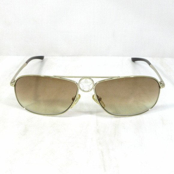 Christian Dior Star Motif Sunglasses Gold Brown - Picture 2 of 13